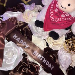  Flower Bouquet Fake Roses 