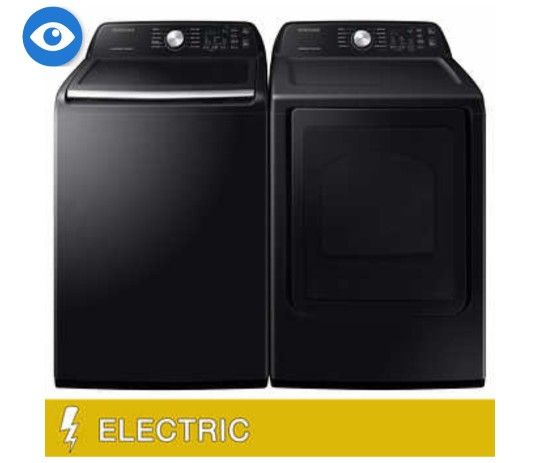 Samsung Electric Washer and Dryer