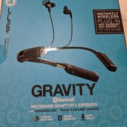 Gravity Bluetooth Neckband+Earbuds