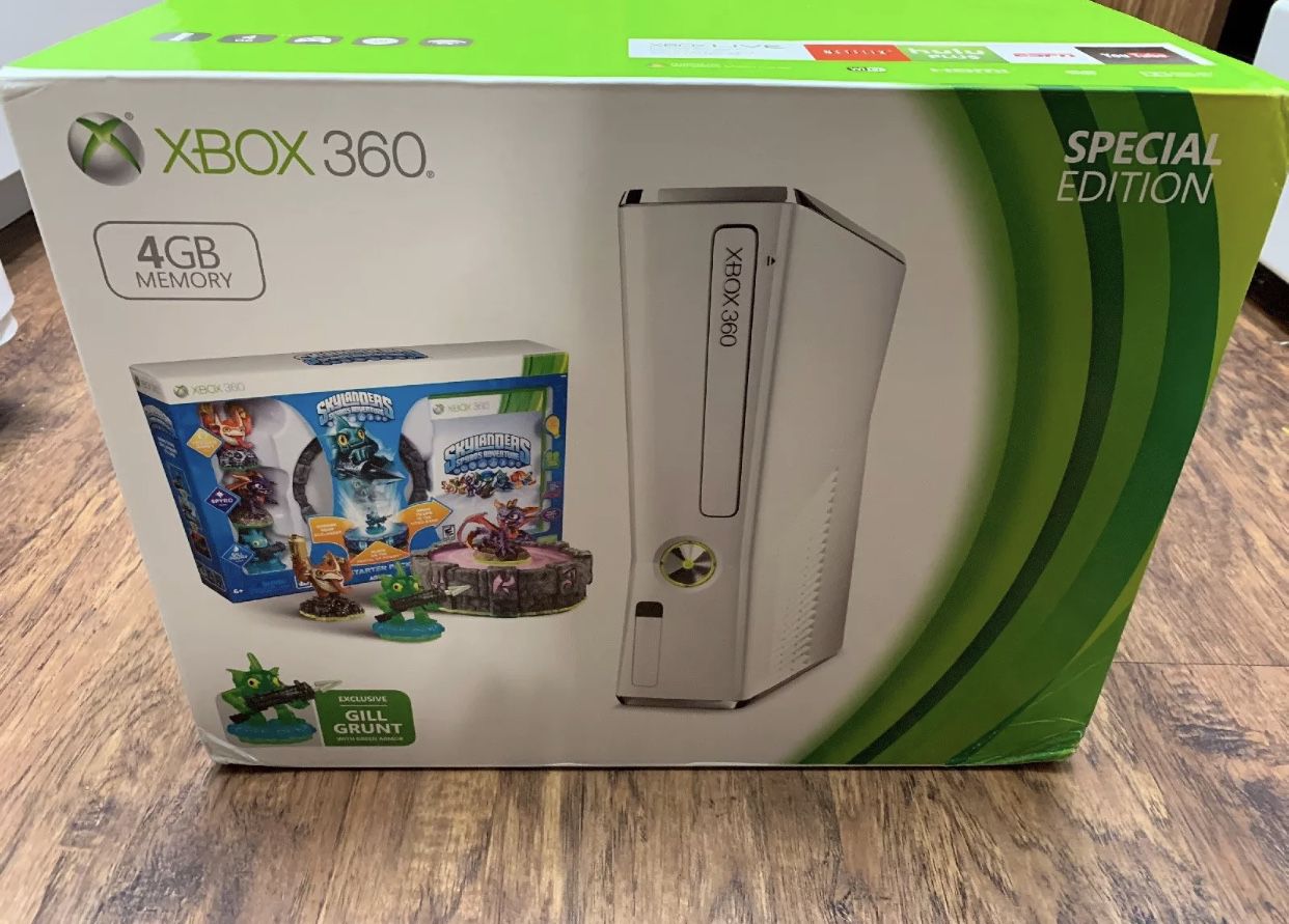 Xbox 360 skylanders special edition sealed!