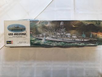 2/7 USS Arizona Pacific Fleet Battleship Model Kit (Tribute to Pearl Harbor)