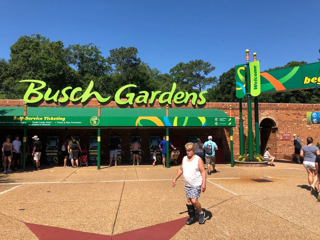 Busch Gardens Theme Park Entry 