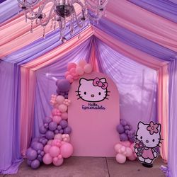 Hello Kitty Balloon Garland 