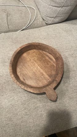 Wood tray