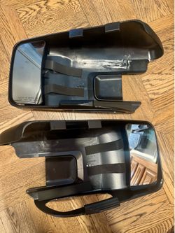 K Source Snap & Zap Towing Mirror Pair for F150 (Black)