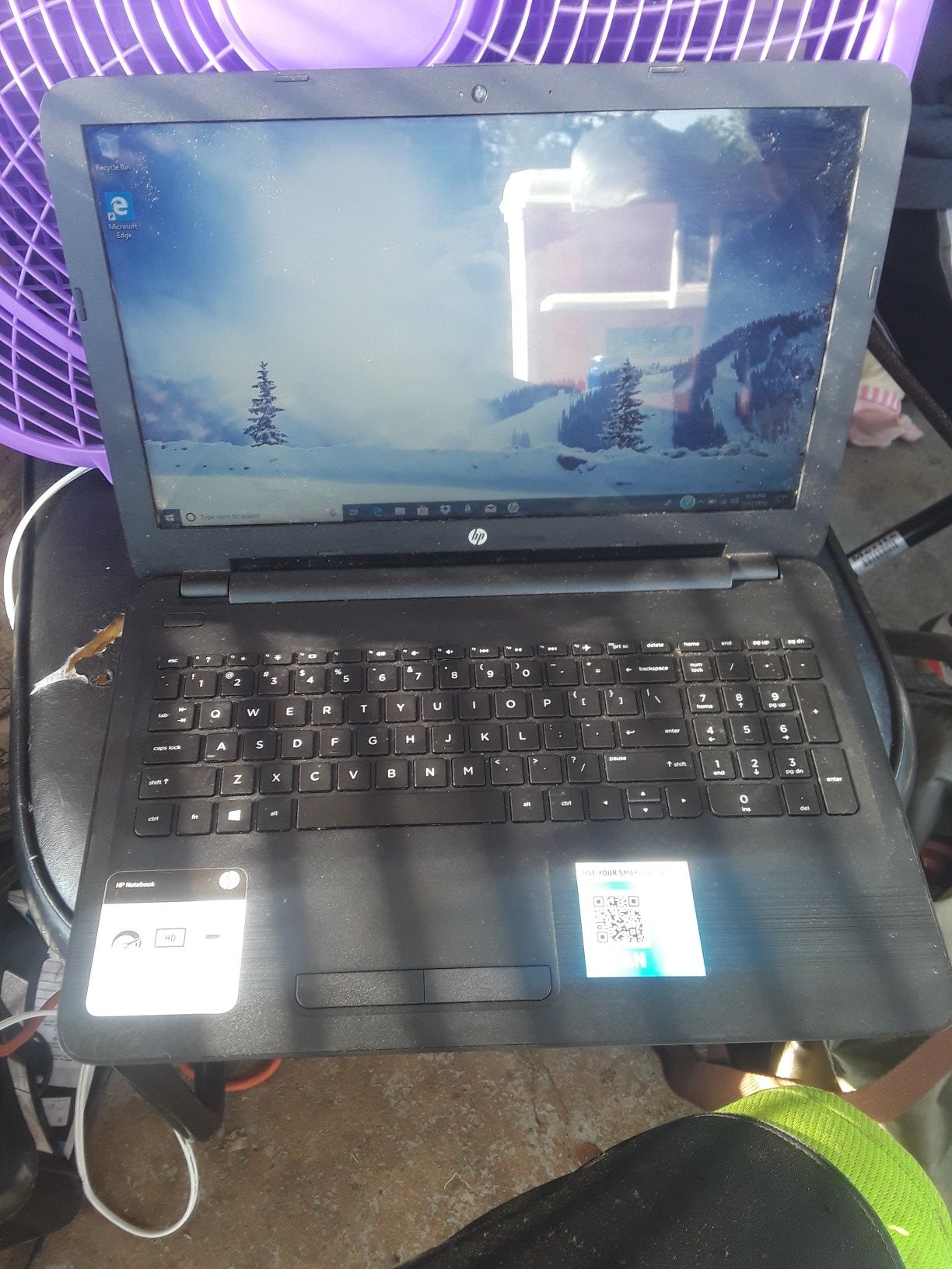Hp laptop 15.6 inch