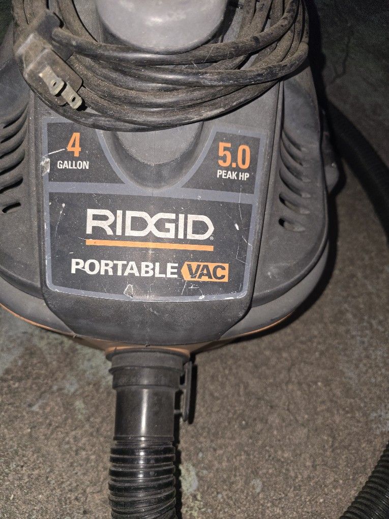 Rigid Wet/dry Vac