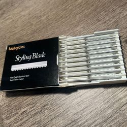 Stainless Steel Feather Razor Blades Replacement Blades/Free Hand Texturizing