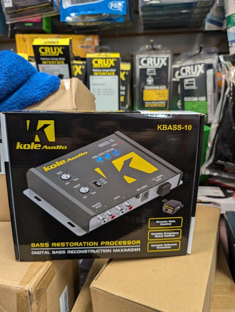 Kole Audio KBASS 10 Bass Restoration Processor.
