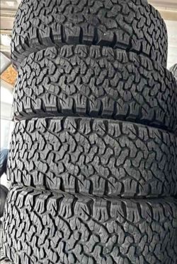 35x12.50/18 Set 4 Tires Bfgoodrich ko2 con Exelente calidad Las 4