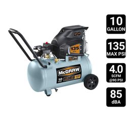 McGraw Horizontal Air  Compressor Only Used 3-4 Times Like New $70 Obo
