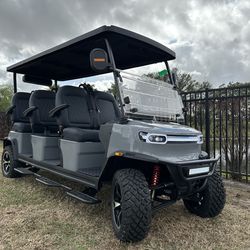 NEW Six Seat LITHIUM Golf Cart