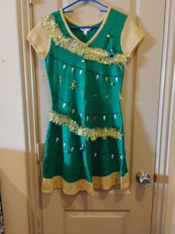 Xmas Dress Fun. Add Ornaments Etc