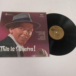 Vintage Old FRANK SINATRA - This Is SINATRA Mono Vinyl Record LP 