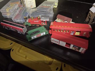 Vintage Coke Cola Train Set (w/ Authentication papers)