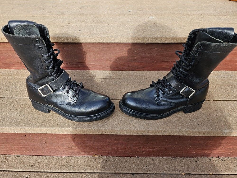 Boots Men's Motorcycle - Work - Size 9 - 9 1/2
