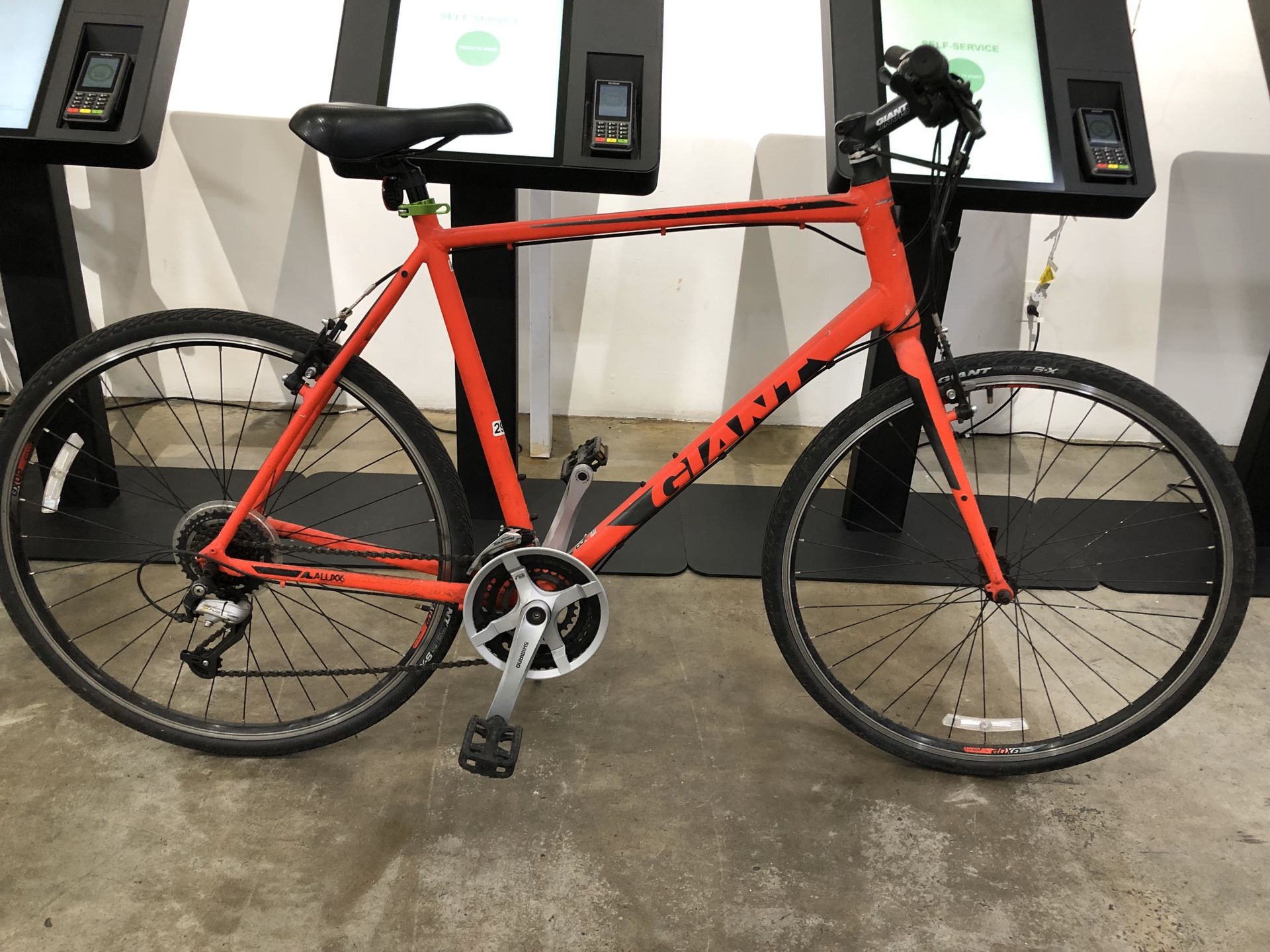 Giant hybrid bicycle 10 speed . 2019. Red color $380 MSRP for Sale in ...