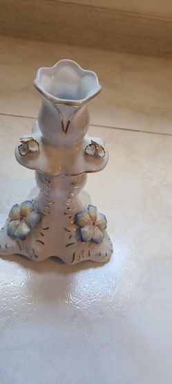 Vintage Porcelain Candle Holder
