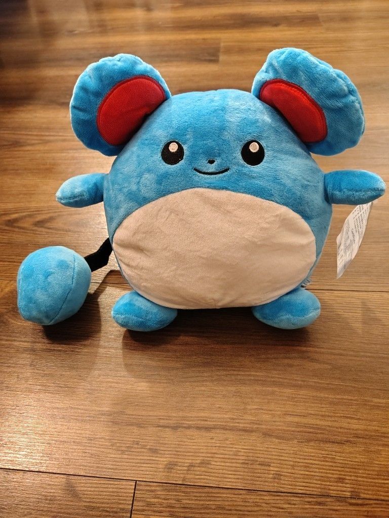 New 9" Marill Pokemon Plush