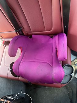 Kids High-Back Booster Car Seat – Purple