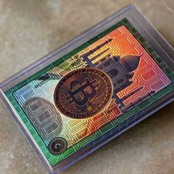 2025 Summer Set Bitcoin Emerald 53/99 SM-1 Refractor