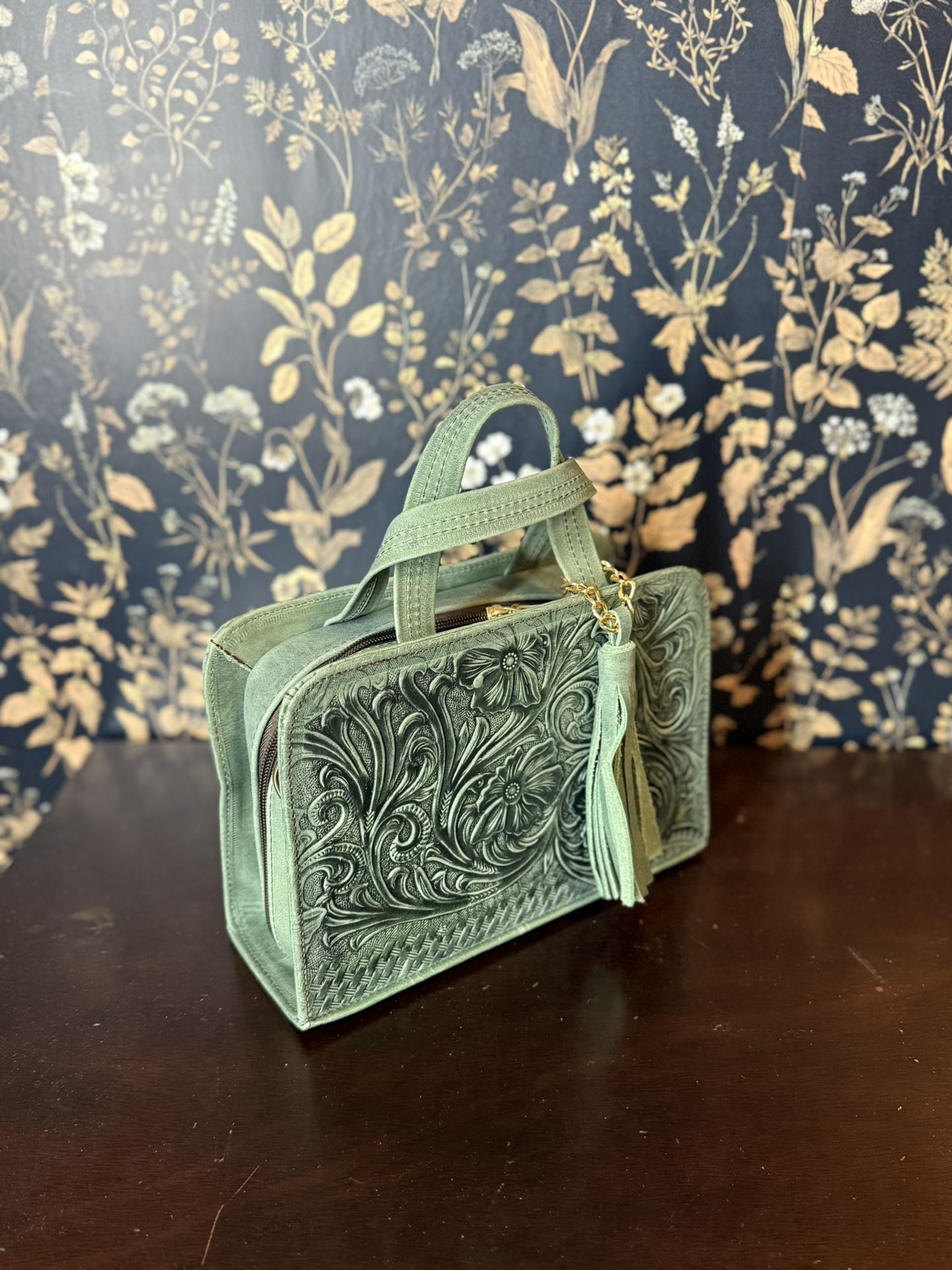 Mexican Crafts Leather Purse