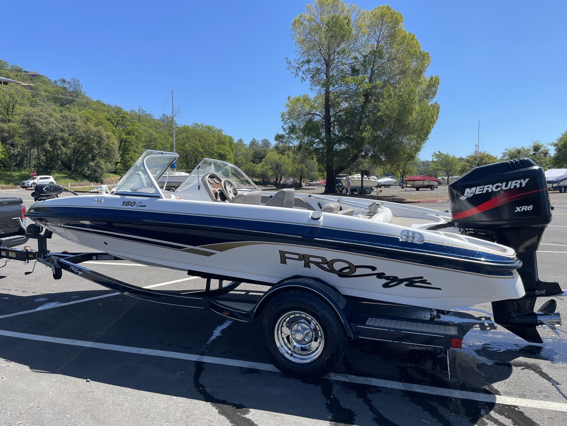 2004 Procraft 180 fish and ski combo