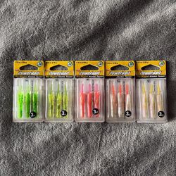 Berkley 5 Pack Pre Rigged Atomic Teasers 