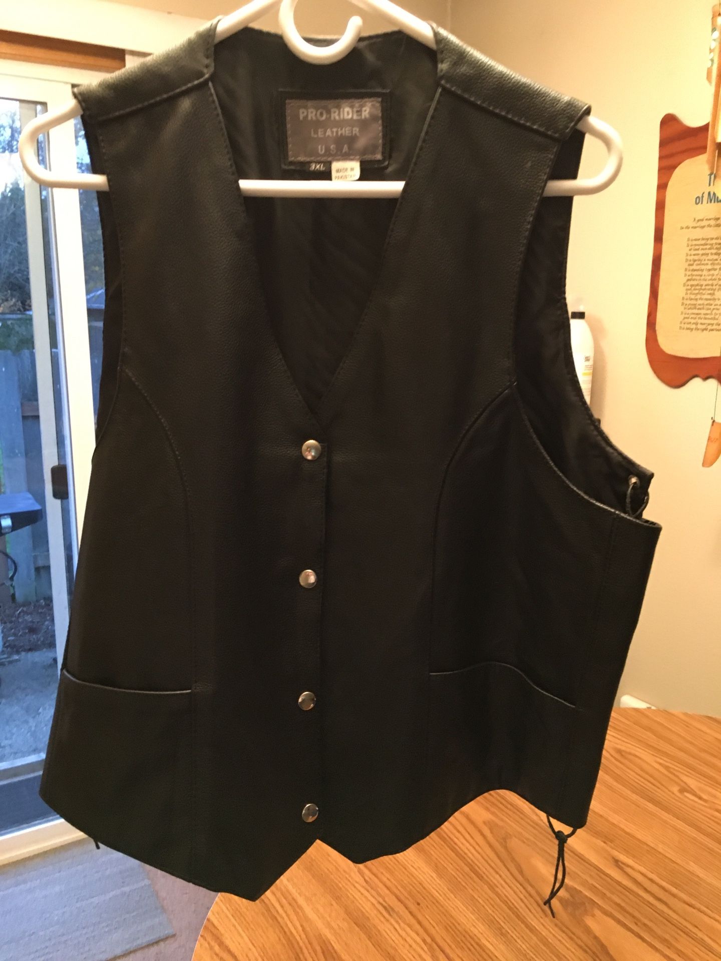 Women’s motorcycle vest