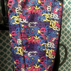 USED Multicolor Pink Blue Yellow Purple EDC Music Fest Hydration Pack Backpack “Camelbak”