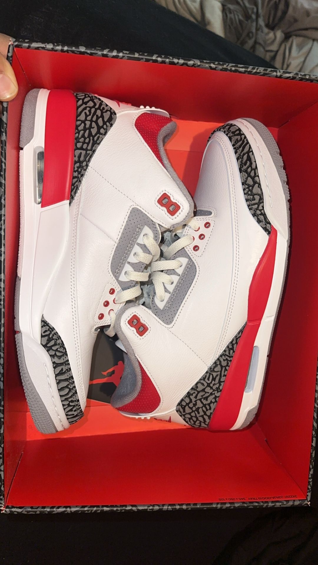 Jordan 3 “Fire Red”