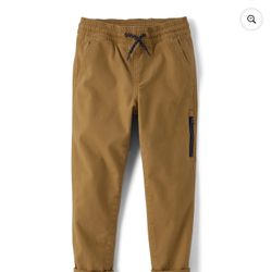 The Children's Place Boys Pull-On Woven Roll Cuff Pants 