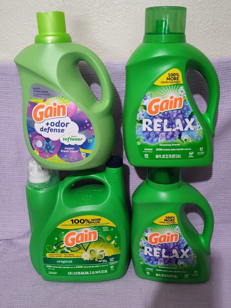 Detergente Gain Líquido 
