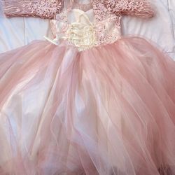 Size 8 Pink Girls Dress