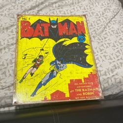 The Batman Metal Poster