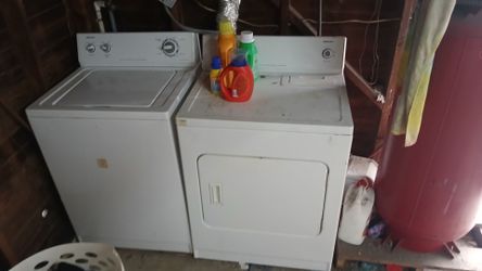 Admiral Washer and Dryer Set