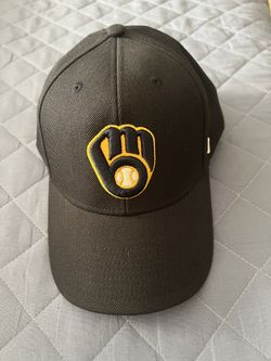 '47 Milwaukee Brewers Black Baseball Cap MLB