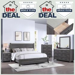 4-PIECE BEDROOM SET: BLOW OUT SALE 