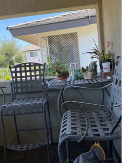 Outdoor patio set