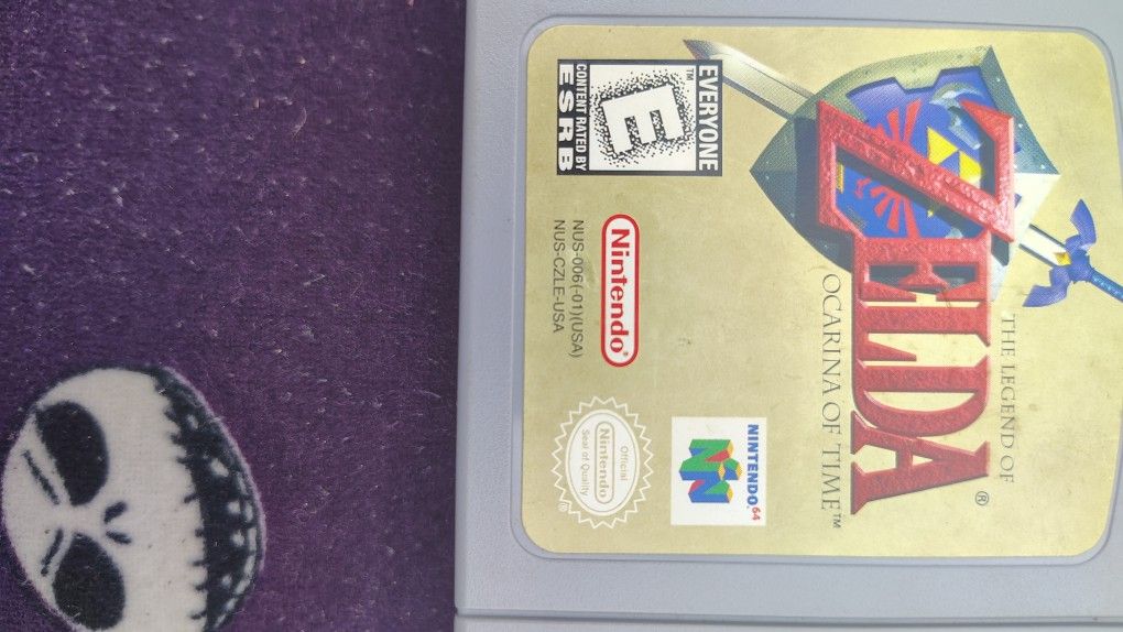 Nintendo 64 Zelda Game