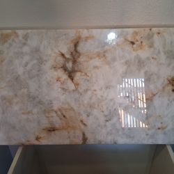 Custom made high end quartz coffee table