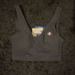 XS Champion Black Sports Bra