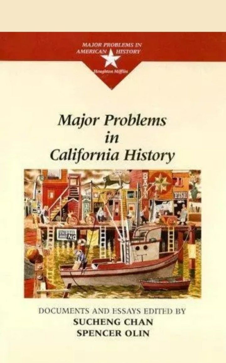 Major Problems In California History by Sucheng Chan