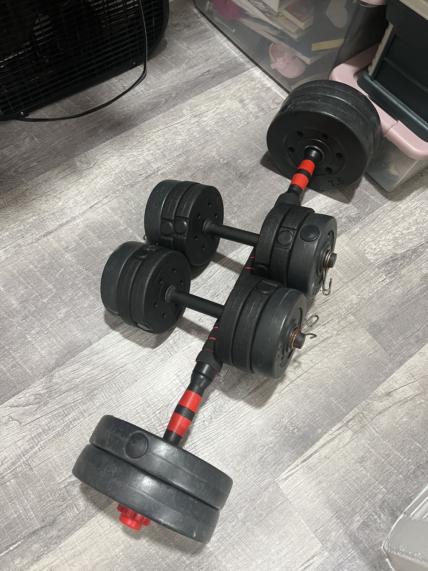 Bar & Dumbbells 💪🏼