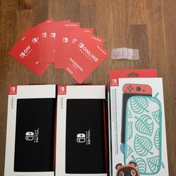 Nintendo Switch Accessories - Case / SD Card / Online Membership