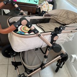 Stroller With Mettres New