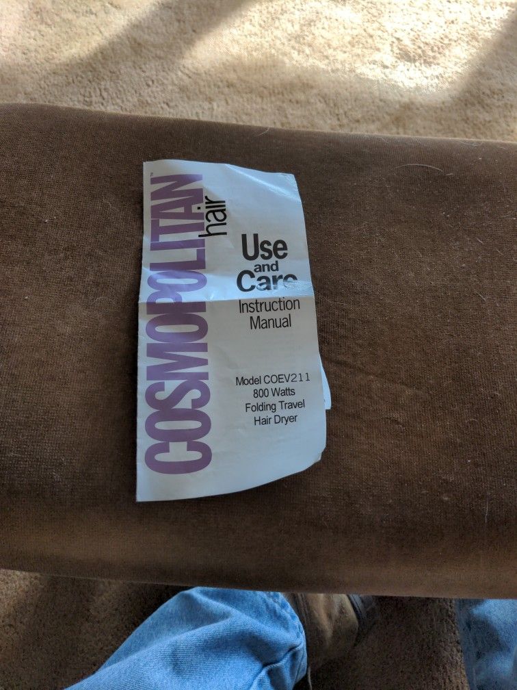 Cosmopolitan Hair Dryer