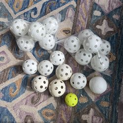 Plastic Training Softballs (19+)