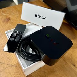 4K Apple TV 32GB with Remote and box