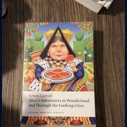 Alice Adventures In Wonderland And Through The Looking Glass Book